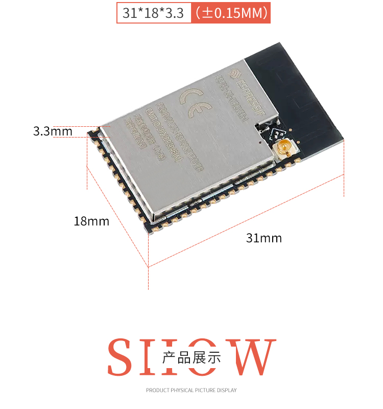 乐鑫科技杭州代理商ESP32-S2-WROVER-I-N16R2 mipi dsi屏方案无线wifi蓝牙模块厂家