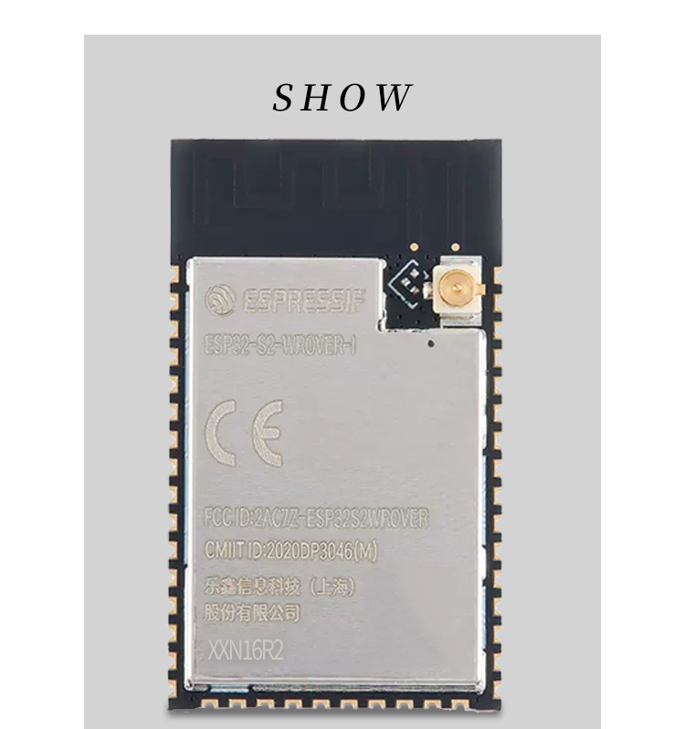 乐鑫科技杭州代理商ESP32-S2-WROVER-I-N16R2 mipi dsi屏方案无线wifi蓝牙模块厂家