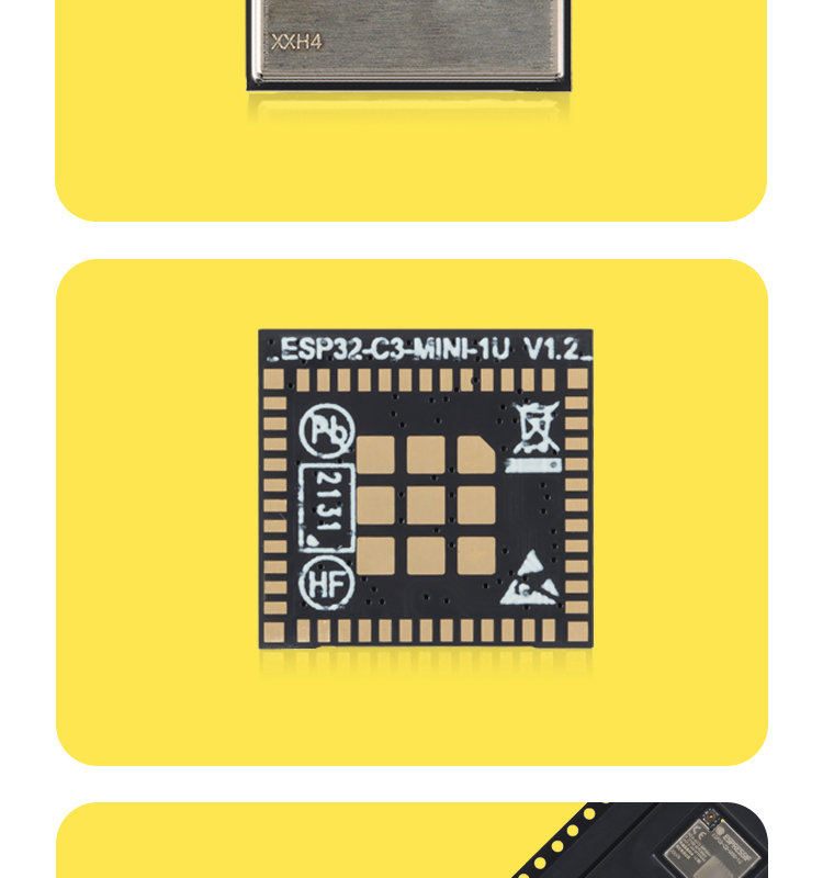 乐鑫wifi模块代理商ESP32-C3-MINI-1U wifi无线通信模块蓝牙wifi模块厂家