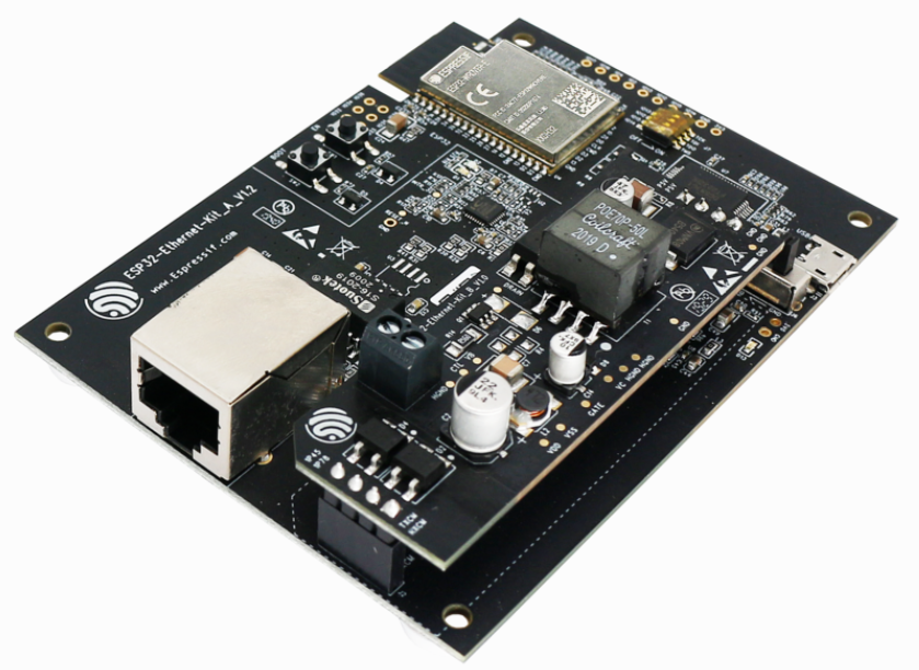 乐鑫低功耗wifi ESP32-Ethernet-Kit V1.2 概图