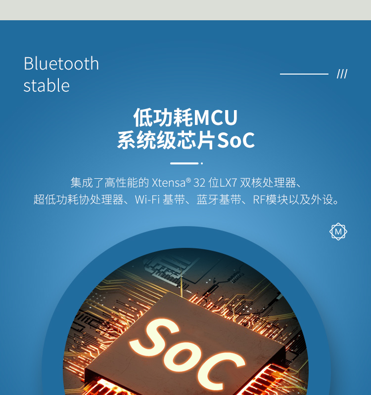 乐鑫官网中文ESP32-S3R8 2.4GHz Wi-Fi+低功耗蓝牙SoC Bluetooth®5(LE)