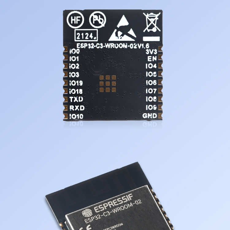 乐鑫官方淘宝店ESP32-C3-WROOM-02-N4无线模组wifi蓝牙双模模组