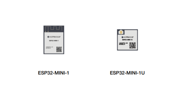 乐鑫ESPRESSIF ESP32-­MINI­1-ESP32-­MINI­-1U技术规格书