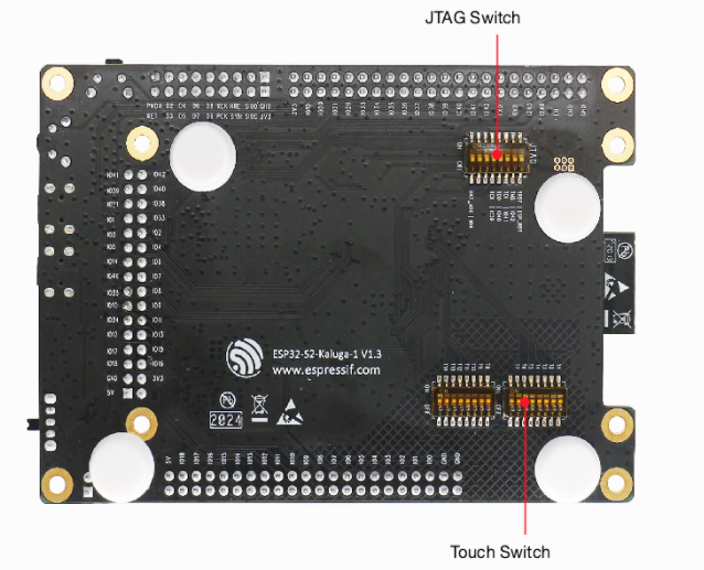 乐鑫wifi模组ESP32-S2-Kaluga-1-反面