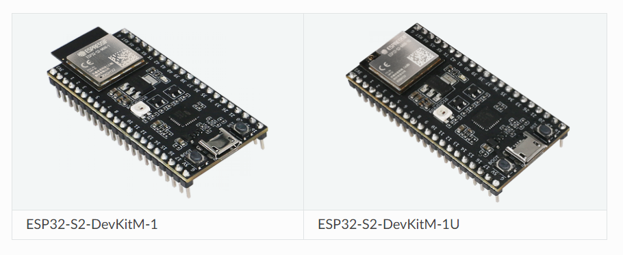 乐鑫esp32-wifi模组ESP32-S2-DevKitM-1(U)